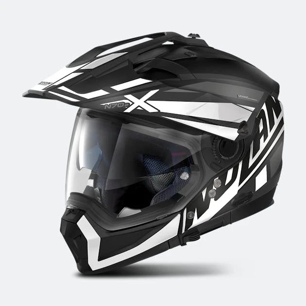 Casco Adventure Nolan N70-2 X Mirage N-COM Flat Nero 54 1 Casco Adventure Nolan N70-2 X Mirage N-COM Flat Nero 54