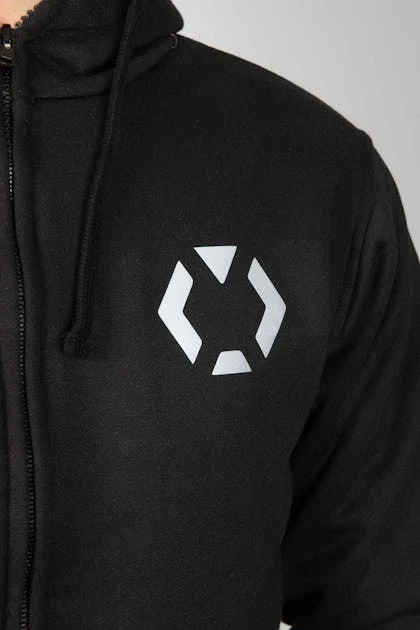 Felpa Con Cappuccio XLMOTO Rinforzata In Aramide Nero-Argento 12 Felpa Con Cappuccio XLMOTO Rinforzata In Aramide Nero-Argento - immagine 12