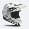 Casco Cross ANSWER AR1 V2 BOLD Bianco-Nero