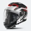 Casco Adventure Nolan N70-2 GT Switchback N-COM Metallo Bianco 60