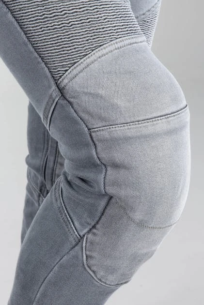 Jeans Moto Donna Furygan Purdey Grigio 11 Jeans Moto Donna Furygan Purdey Grigio - immagine 11