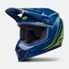 Casco Cross BELL MX-9 Mips Mi Zone Blu-Retina