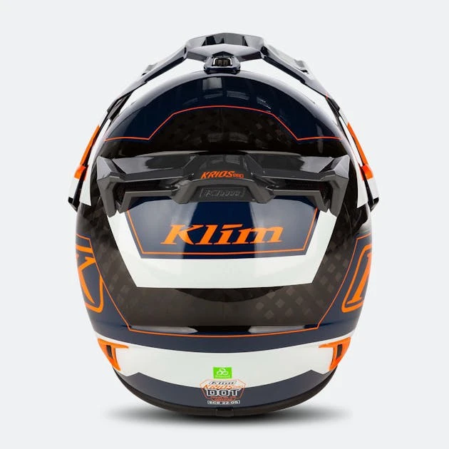 Casco Adventure Klim Krios Pro ECE Arancio 6 Casco Adventure Klim Krios Pro ECE Arancio - immagine 6