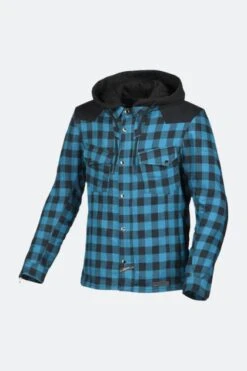 Felpa Moto Macna Inland Blu-Nero