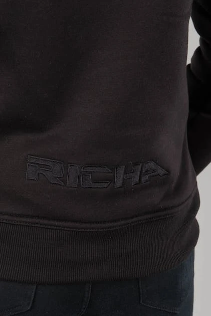 Felpa Donna Richa Titan Core Nero 3 Felpa Donna Richa Titan Core Nero - immagine 3