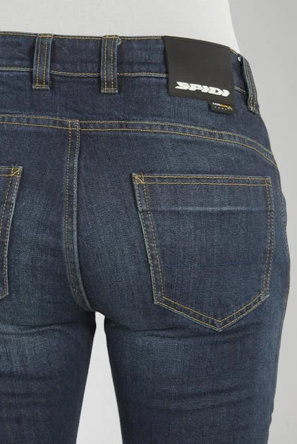 Jeans Moto Donna SPIDI Furious Pro Blu Scuro 12 Jeans Moto Donna SPIDI Furious Pro Blu Scuro - immagine 12