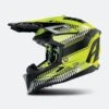 Casco Cross Airoh Aviator 3 Wave Giallo