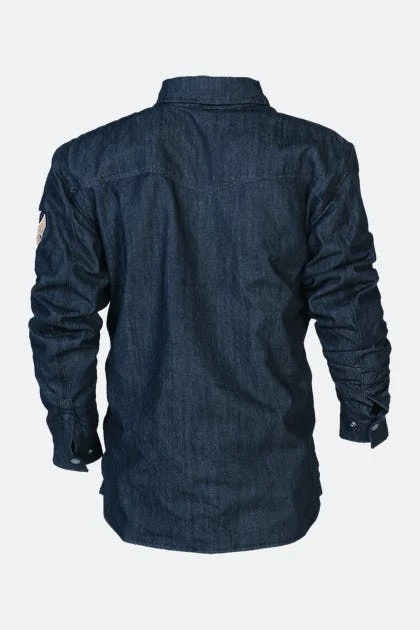 Camicia West Coast Choppers OG Denim Blu 2 Camicia West Coast Choppers OG Denim Blu - immagine 2