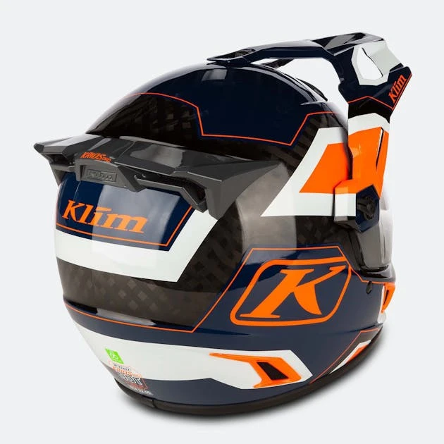 Casco Adventure Klim Krios Pro ECE Arancio 2 Casco Adventure Klim Krios Pro ECE Arancio - immagine 2