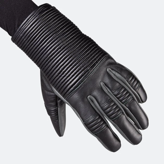 Guanti Moto Ride & Sons Emblem Neri 1 Guanti Moto Ride & Sons Emblem Neri