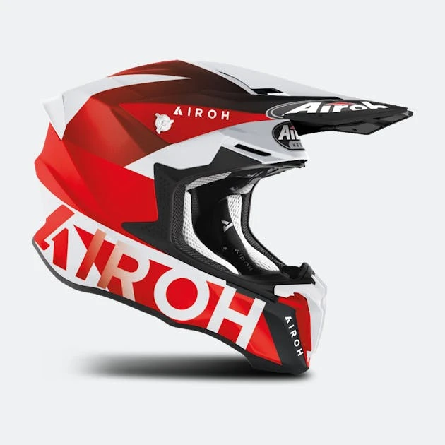 Casco Cross Airoh Twist 2.0 Lift Rosso 2 Casco Cross Airoh Twist 2.0 Lift Rosso - immagine 2