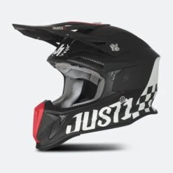 Casco Cross Just1 J18 Mips Old School Nero
