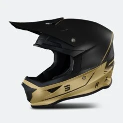 Casco Cross Shot Furious 3.0 Nero-Oro