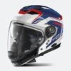 Casco Adventure Nolan N70-2 GT Switchback N-COM Metal Bianco 61