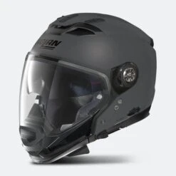 Casco Adventure Nolan N70-2 GT Classic N-COM Flat Vulcan Grigio 2