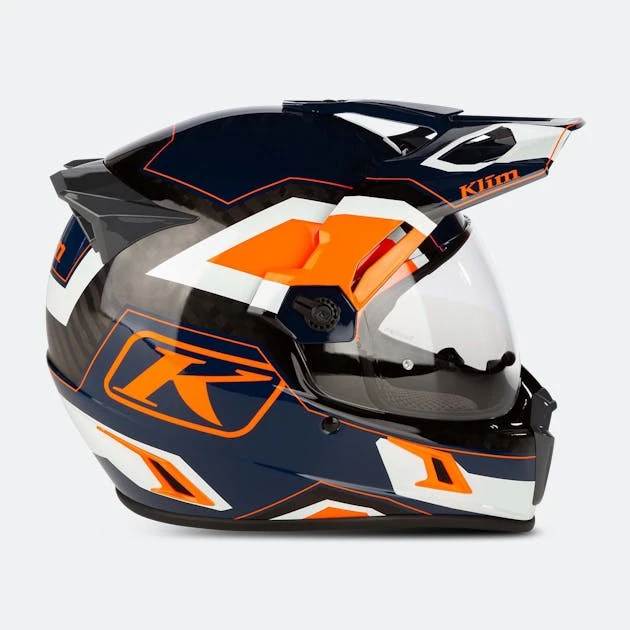 Casco Adventure Klim Krios Pro ECE Arancio 4 Casco Adventure Klim Krios Pro ECE Arancio - immagine 4