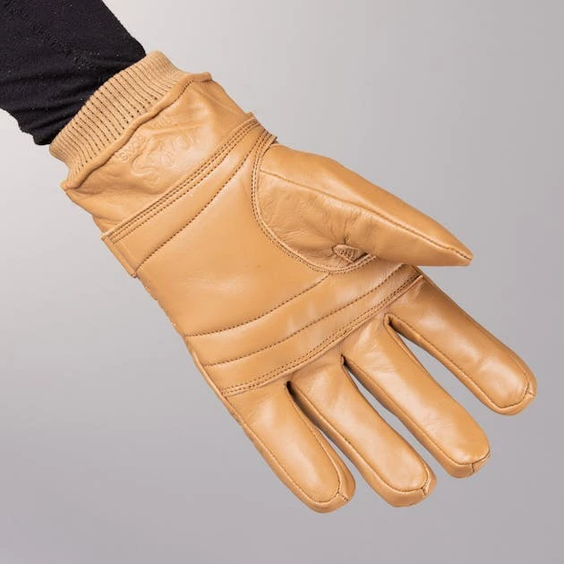 Guanti Moto Ride & Sons Bullit Beige 2 Guanti Moto Ride & Sons Bullit Beige - immagine 2