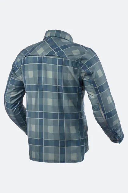 Sovracamicia Moto Rev’it! Bison 2 H2O Blu Scuro 2 Sovracamicia Moto Rev’it! Bison 2 H2O Blu Scuro - immagine 2