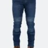 Jeans Moto Macna Individi Slim Blu
