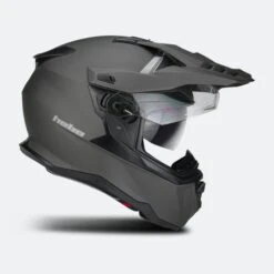 Casco Adventure Hebo XP-22 Transam Titanio Opaco
