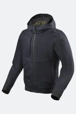 Giacca Moto Rev'It! Hoody Stealth 2 Blu