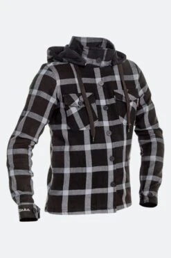 Camicia Moto Donna Richa Lumber Grigia