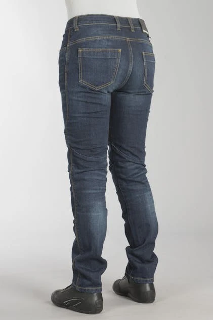 Jeans Moto Donna SPIDI Furious Pro Blu Scuro 4 Jeans Moto Donna SPIDI Furious Pro Blu Scuro - immagine 4