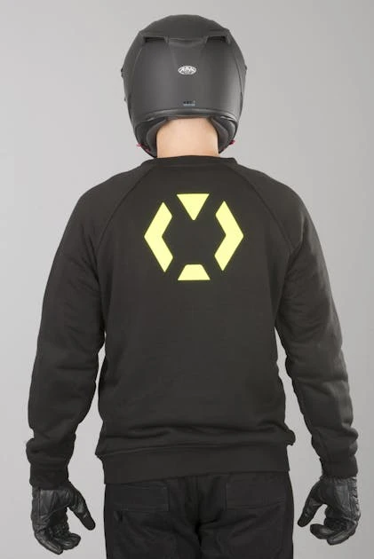 Felpa XLMOTO Rinforzata In Aramide Nero-Giallo 5 Felpa XLMOTO Rinforzata In Aramide Nero-Giallo - immagine 5