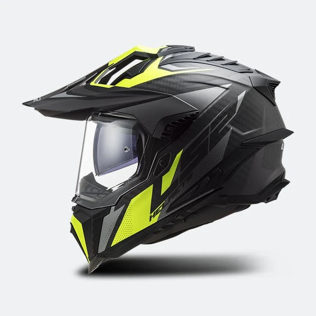 Casco Adventure LS2 MX701 Explorer Focus Grigio-Fluo-Giallo 4 Casco Adventure LS2 MX701 Explorer Focus Grigio-Fluo-Giallo - immagine 4