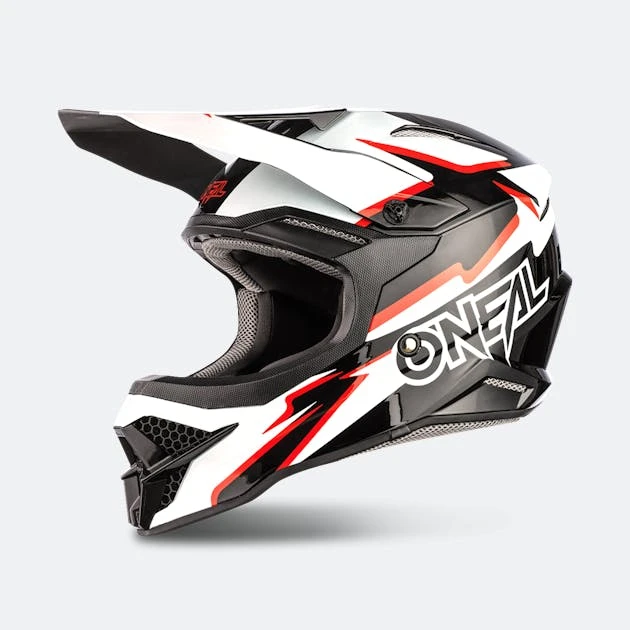 Casco O'Neal 3SRS Nero-Bianco