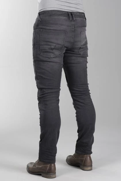 Jeans Moto Rev'it! Detroit Corti Grigi 4 Jeans Moto Rev'it! Detroit Corti Grigi - immagine 4