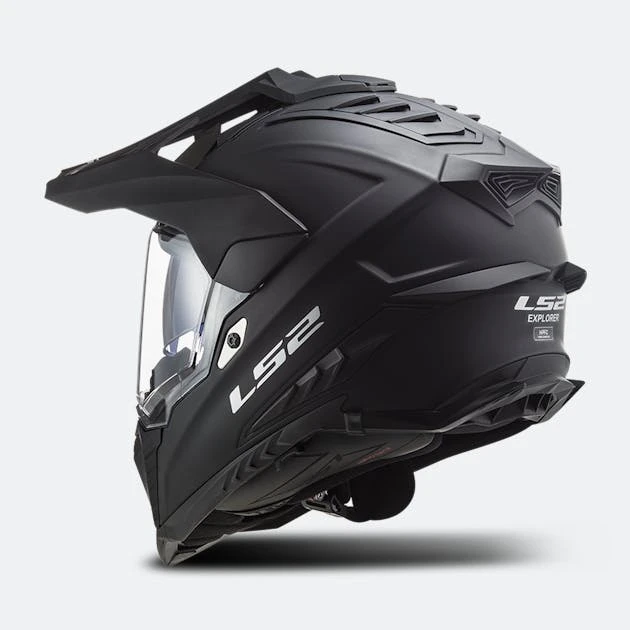 Casco Adventure LS2 MX701 Explorer Nero 7 Casco Adventure LS2 MX701 Explorer Nero - immagine 7