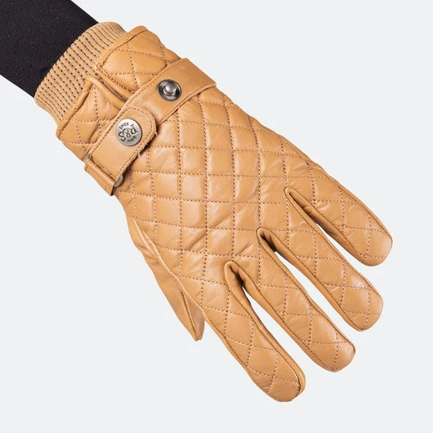 Guanti Moto Ride & Sons Bullit Beige 1 Guanti Moto Ride & Sons Bullit Beige