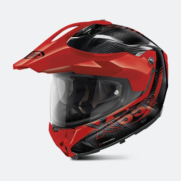 Casco Adventure X-lite X-552 Ultra Carbon Hillside N-COM Rosso 11 1 Casco Adventure X-lite X-552 Ultra Carbon Hillside N-COM Rosso 11