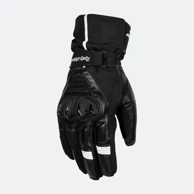 Guanti Moto Rusty Stitches Pike Nero-Bianco 1 Guanti Moto Rusty Stitches Pike Nero-Bianco