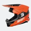 Casco Cross Shot Furious Bolt Arancio