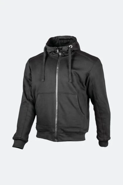 Felpa Moto GMS Grizzly Nera 1 Felpa Moto GMS Grizzly Nera