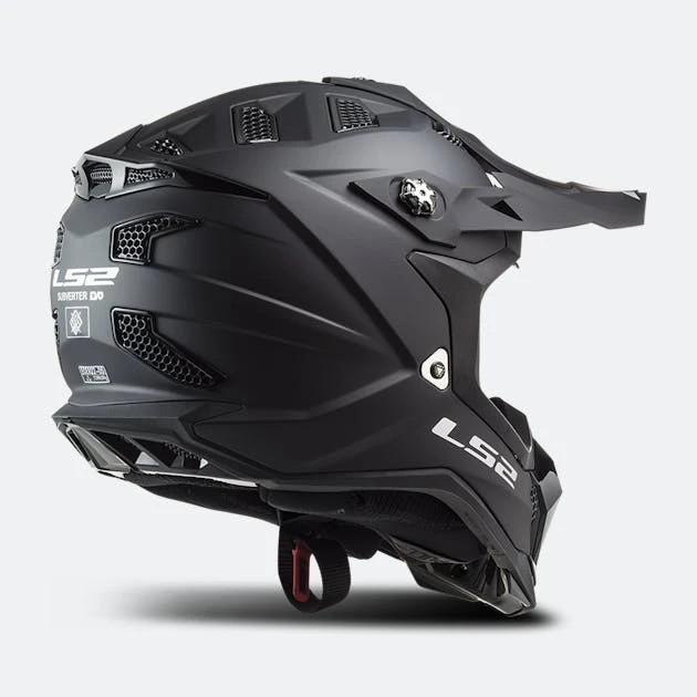 Casco Cross LS2 MX700 Subverter Noir-Nero 2 Casco Cross LS2 MX700 Subverter Noir-Nero - immagine 2