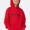 Felpa Bambino FOX Racing Absolute Rosso Fiamma