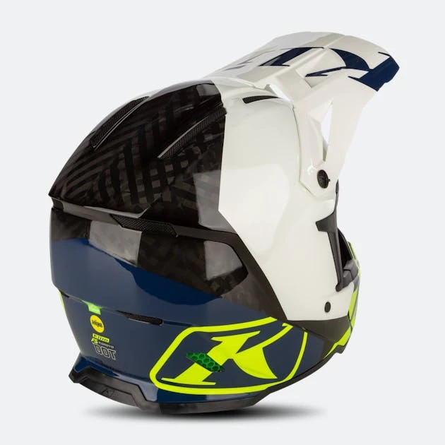 Casco Cross Klim F5 Mips Koroyd Mips Ascent Vivid Blu 2 Casco Cross Klim F5 Mips Koroyd Mips Ascent Vivid Blu - immagine 2