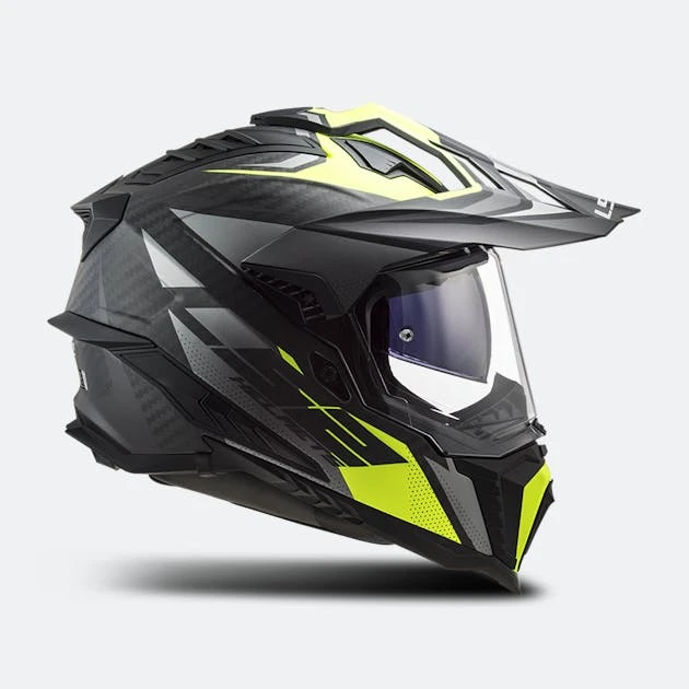 Casco Adventure LS2 MX701 Explorer Focus Grigio-Fluo-Giallo 6 Casco Adventure LS2 MX701 Explorer Focus Grigio-Fluo-Giallo - immagine 6