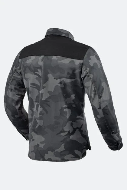 Sovracamicia Moto Rev’it! Tracer Air 2 Camo Grigio Scuro 2 Sovracamicia Moto Rev’it! Tracer Air 2 Camo Grigio Scuro - immagine 2