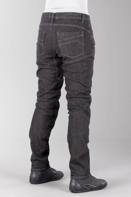 Jeans Moto Donna Dainese Alba Slim-Fit Nero-Rinsed 6 Jeans Moto Donna Dainese Alba Slim-Fit Nero-Rinsed - immagine 6