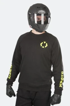 Felpa XLMOTO Rinforzata In Aramide Nero-Giallo