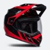 Casco Adventure Bell MX-9 Mips Adventure Nero-Rosso