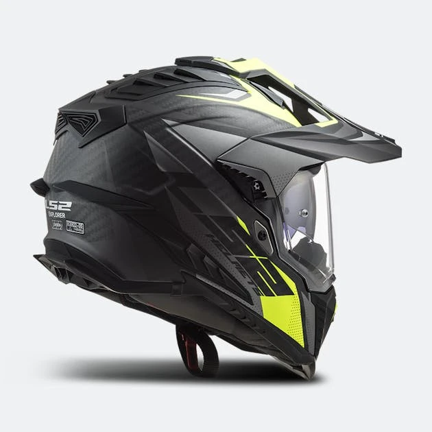 Casco Adventure LS2 MX701 Explorer Focus Grigio-Fluo-Giallo 8 Casco Adventure LS2 MX701 Explorer Focus Grigio-Fluo-Giallo - immagine 8