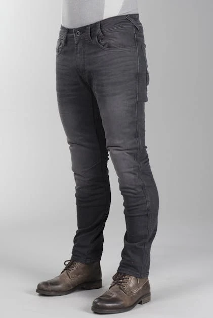 Jeans Moto Rev'it! Detroit Corti Grigi 2 Jeans Moto Rev'it! Detroit Corti Grigi - immagine 2