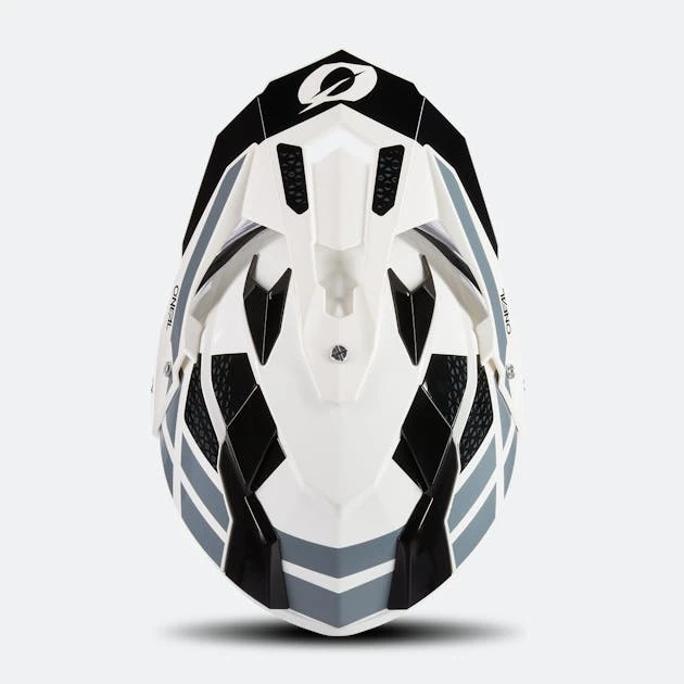 Casco Adventure O'Neal Sierra R Bianco-Nero-Grigio 4 Casco Adventure O'Neal Sierra R Bianco-Nero-Grigio - immagine 4