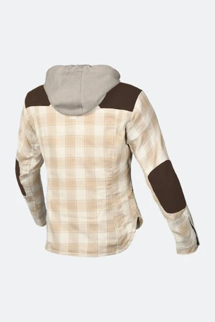 Felpa Moto Donna Macna Inland Beige 2 Felpa Moto Donna Macna Inland Beige - immagine 2