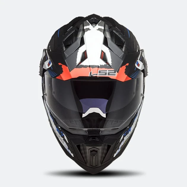 Casco Adventure LS2 MX701 C Explorer Extend Nero Opaco-Rosso 5 Casco Adventure LS2 MX701 C Explorer Extend Nero Opaco-Rosso - immagine 5